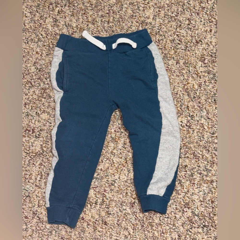 Boys size 2T pants, American Hawk Kids Blue and Gray Jogger Pants